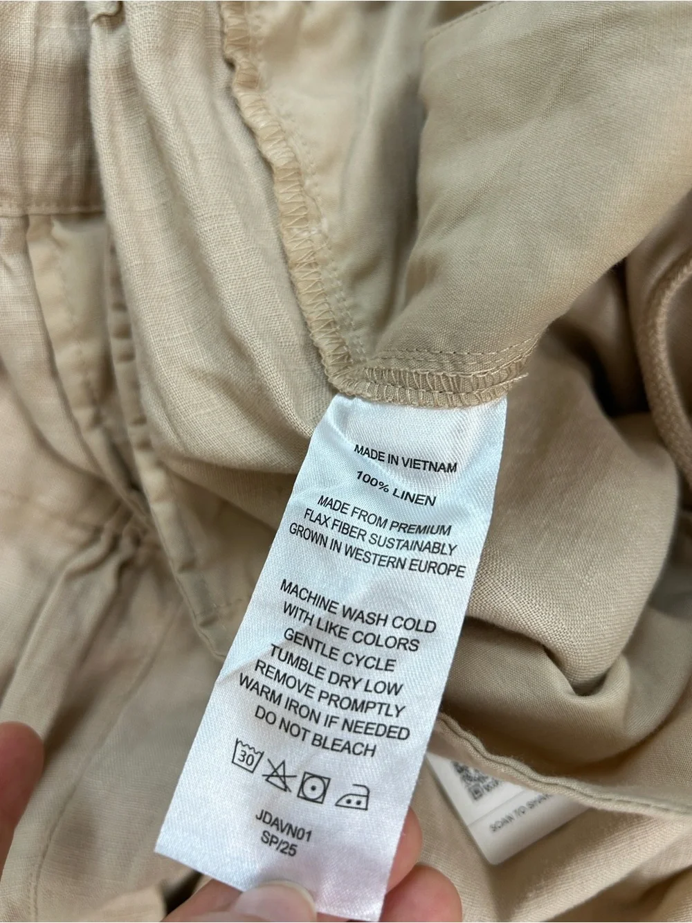 NWT Quince Men’s 100% European Linen Pants XL